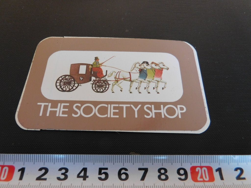 sticker The Society Shop *, Ophalen, Zo goed als nieuw