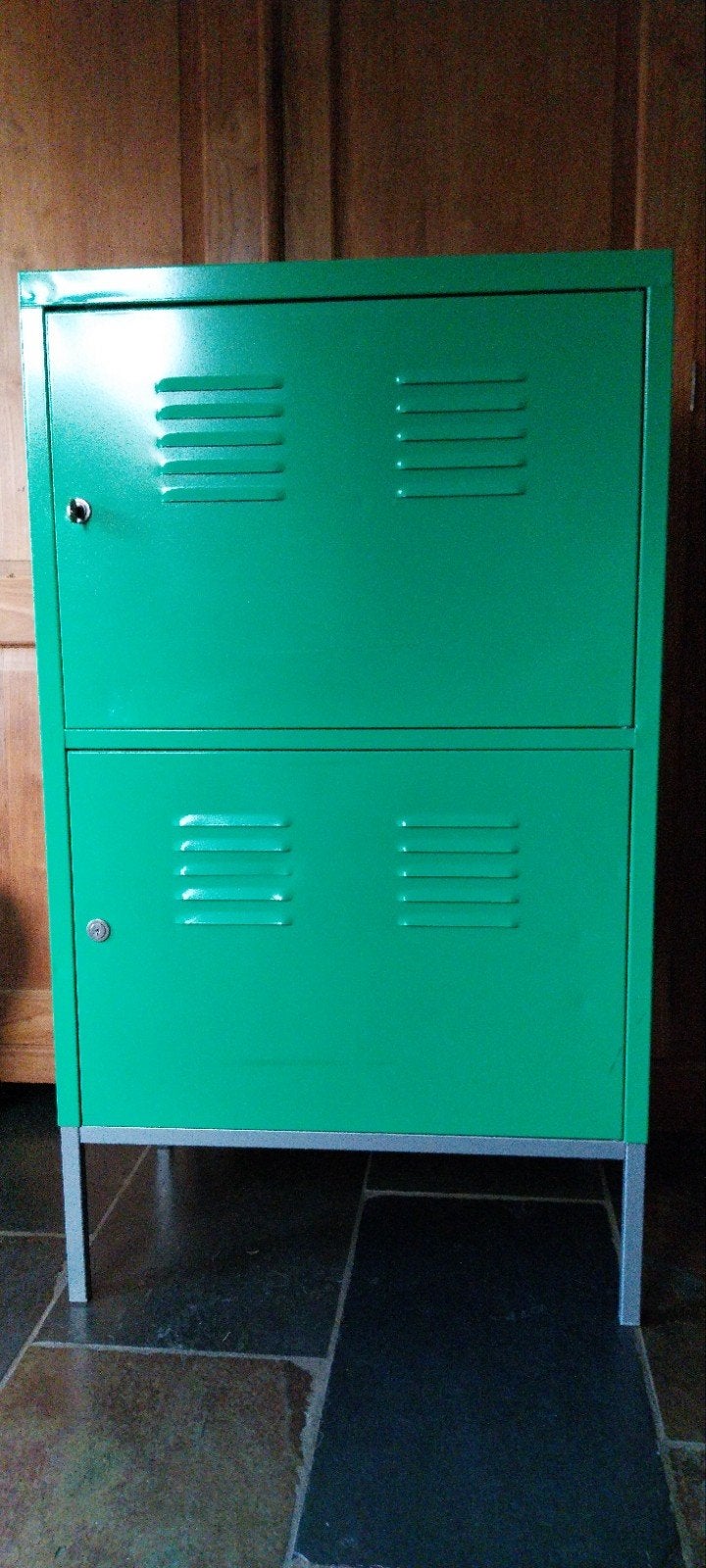 groene metalen lockerkast, Huis en Inrichting, Ophalen, Gebruikt