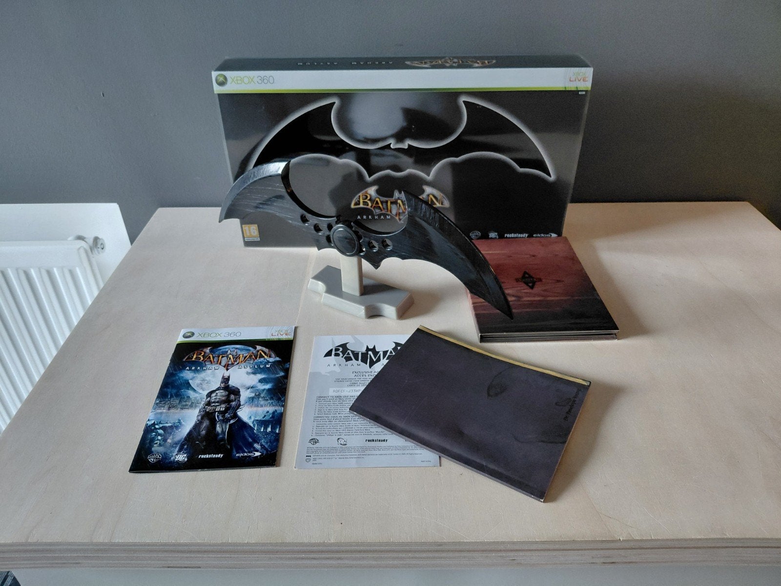 Batman Arkham Asylum Collectors Edition Xbox 360, Spelcomputers en Games, Avontuur en Actie, 1 speler, Ophalen of Verzenden, Zo goed als nieuw