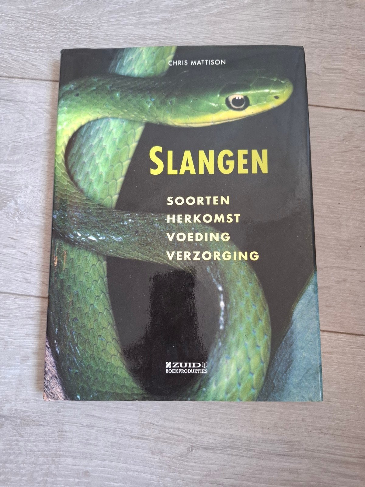 Slangen - Christopher Mattison, Boeken, Ophalen of Verzenden, Zo goed als nieuw, Reptielen of Amfibieën, Christopher Mattison