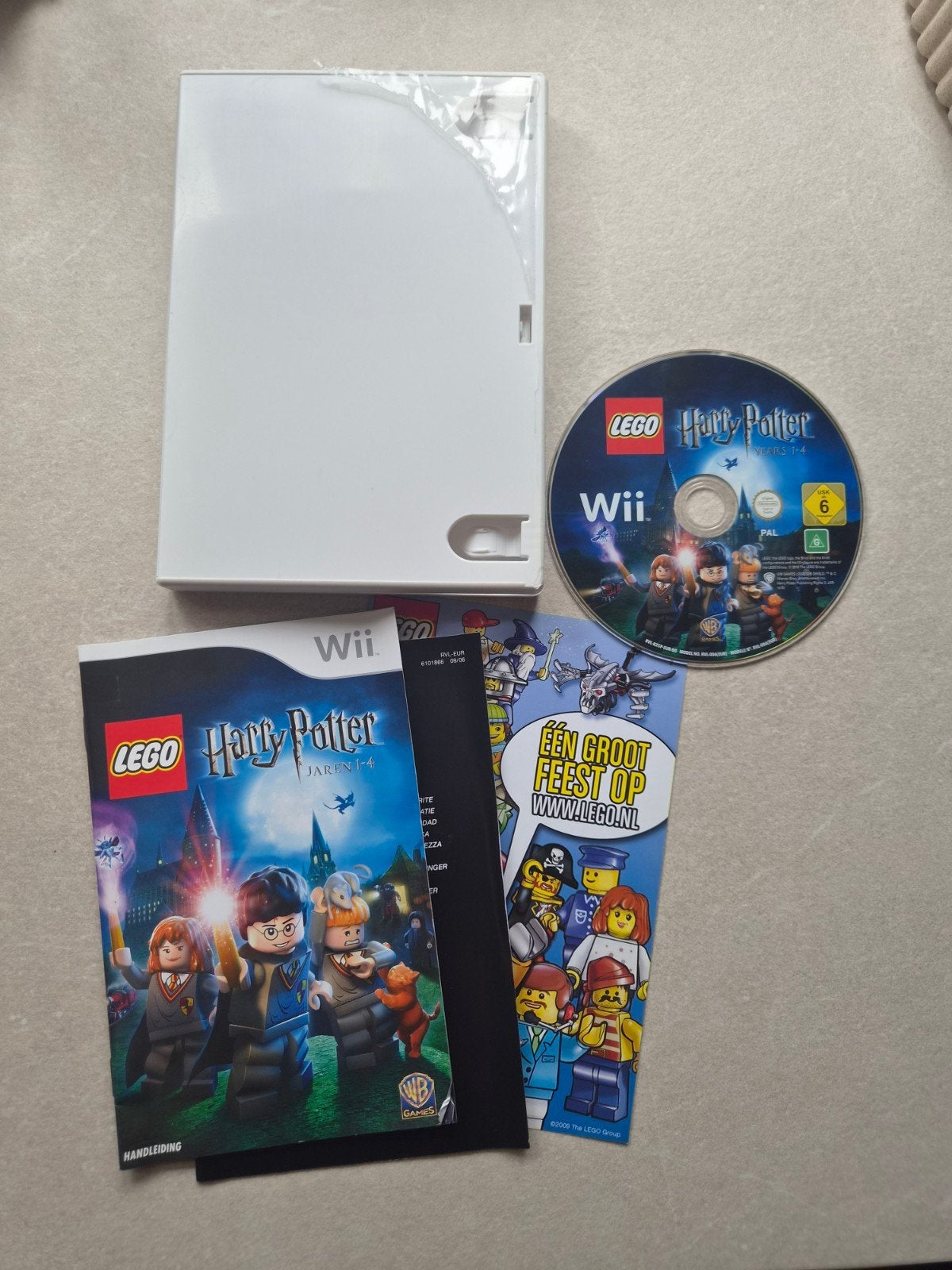 LEGO Harry Potter: Jaren 1-4 voor Nintendo Wii, Spelcomputers en Games, Games | Nintendo Wii, Ophalen of Verzenden