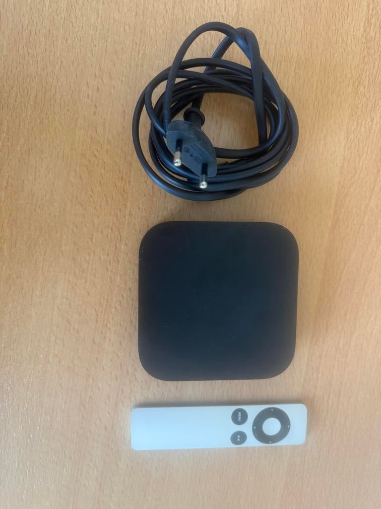 Apple TV (3e generatie) A1427 met afstandsbediening, Audio, Tv en Foto, Mediaspelers, Gebruikt, Zonder harde schijf, HDMI, Ophalen of Verzenden