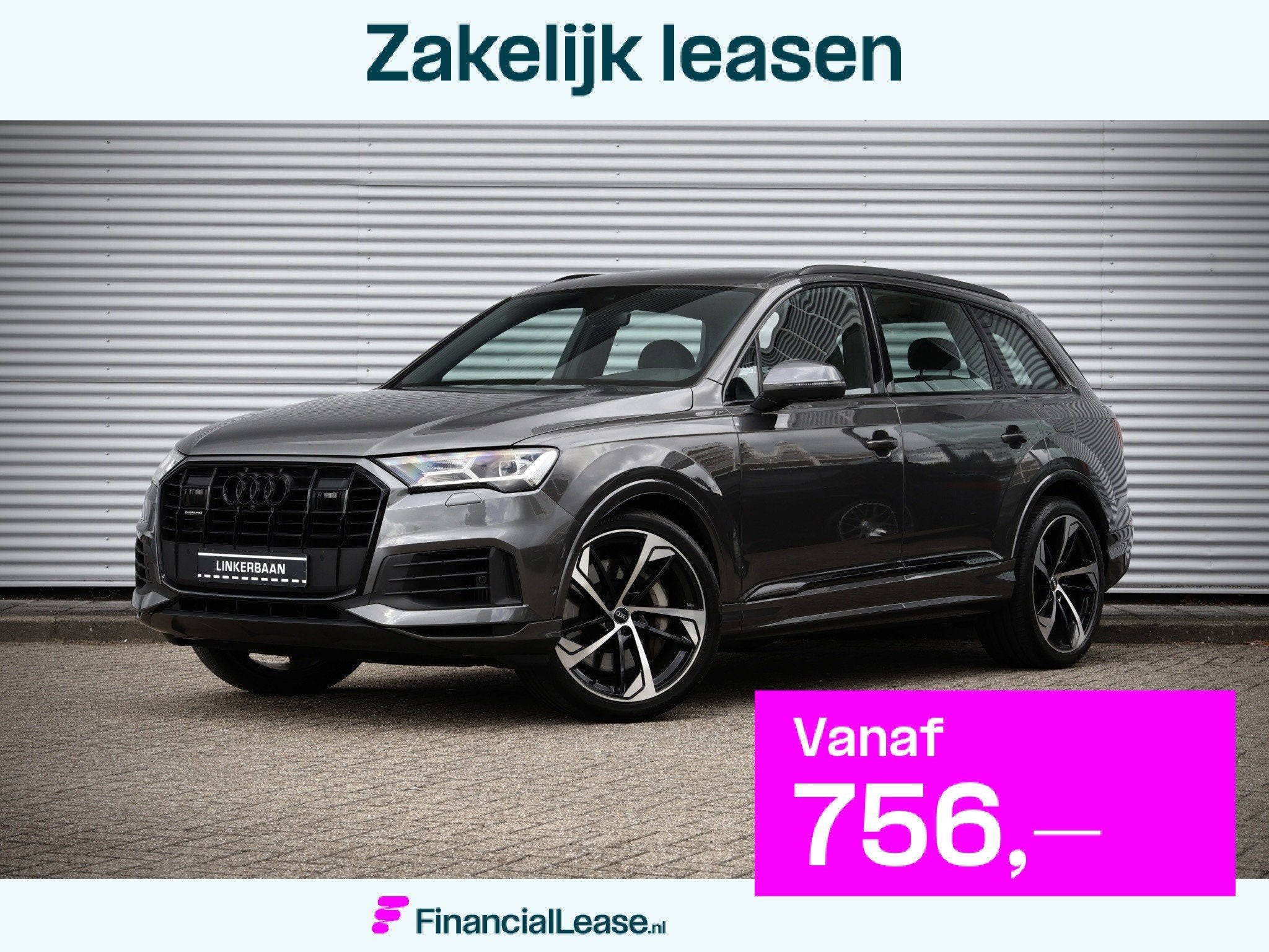 Audi Q7 55 TFSI e Quattro | SOH 86% | S line | ACC | Luchtve, Automaat, Gebruikt, 2995 cc, 340 pk