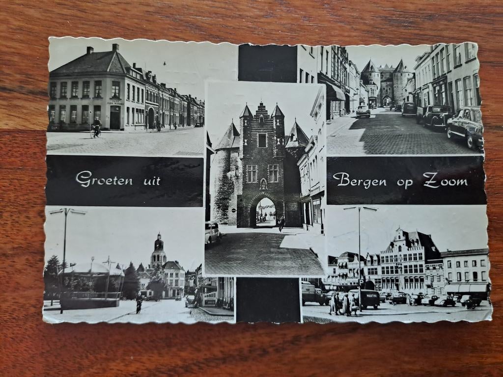 Bergen op.Zoom.  5 luik, Ophalen of Verzenden, Voor 1920, Noord-Brabant