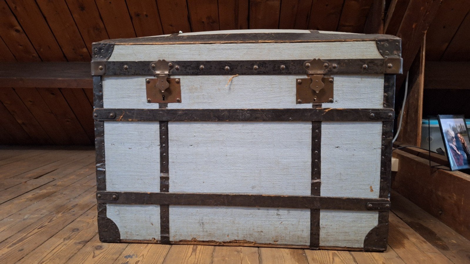 Grote houten kist, Ophalen, 100 tot 150 cm, 50 – 75