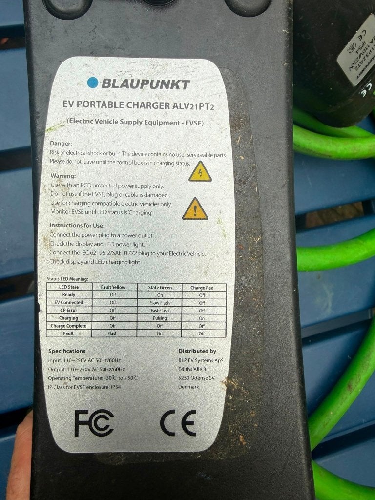Oplaadkabel voor EV, Ophalen of Verzenden, Gebruikt