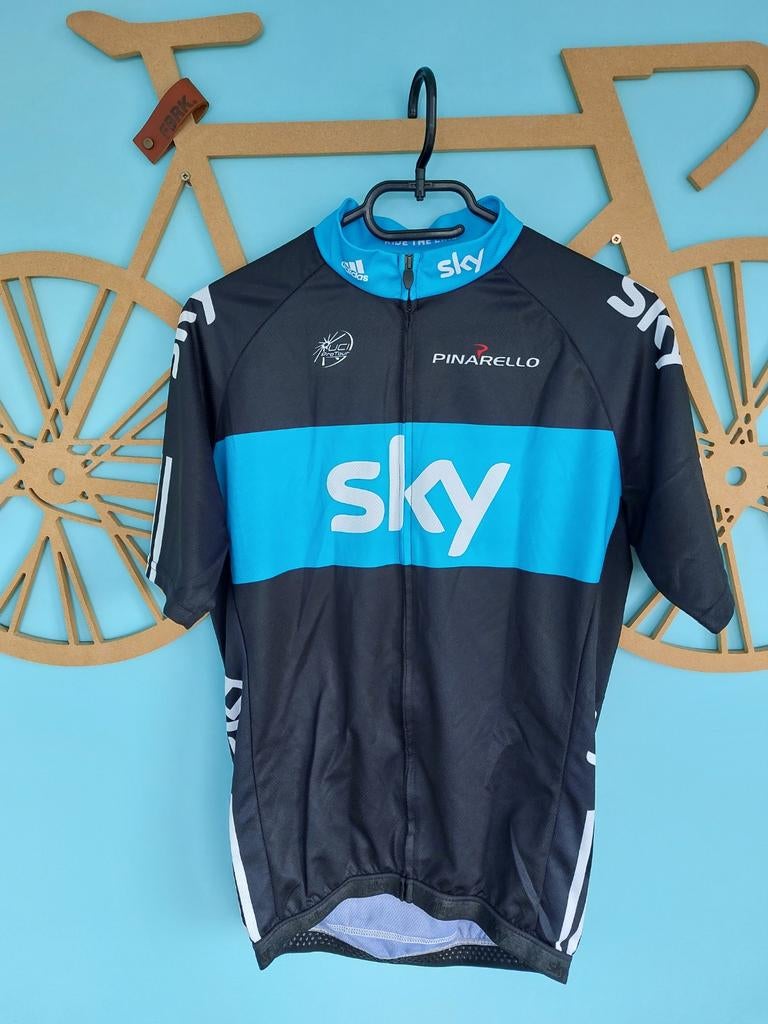 WIELRENSHIRT TEAM SKY, Fietsen en Brommers, Fietsaccessoires | Fietskleding, Ophalen of Verzenden, Bovenkleding