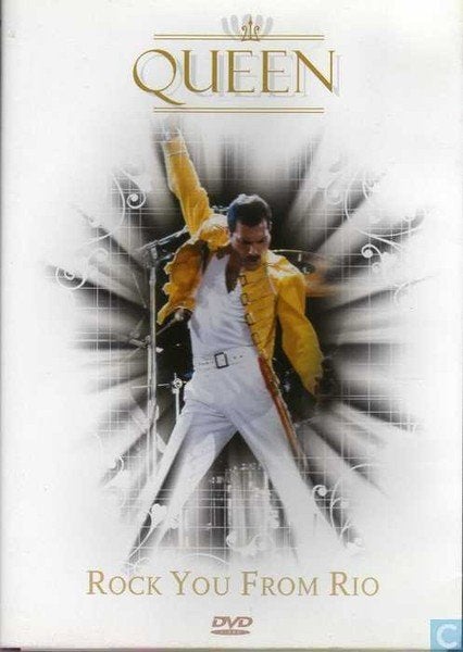 Queen - Rock you from Rio - Live January 12, 1985 - DVD, Cd's en Dvd's, Dvd's | Muziek en Concerten, Zo goed als nieuw, Alle leeftijden