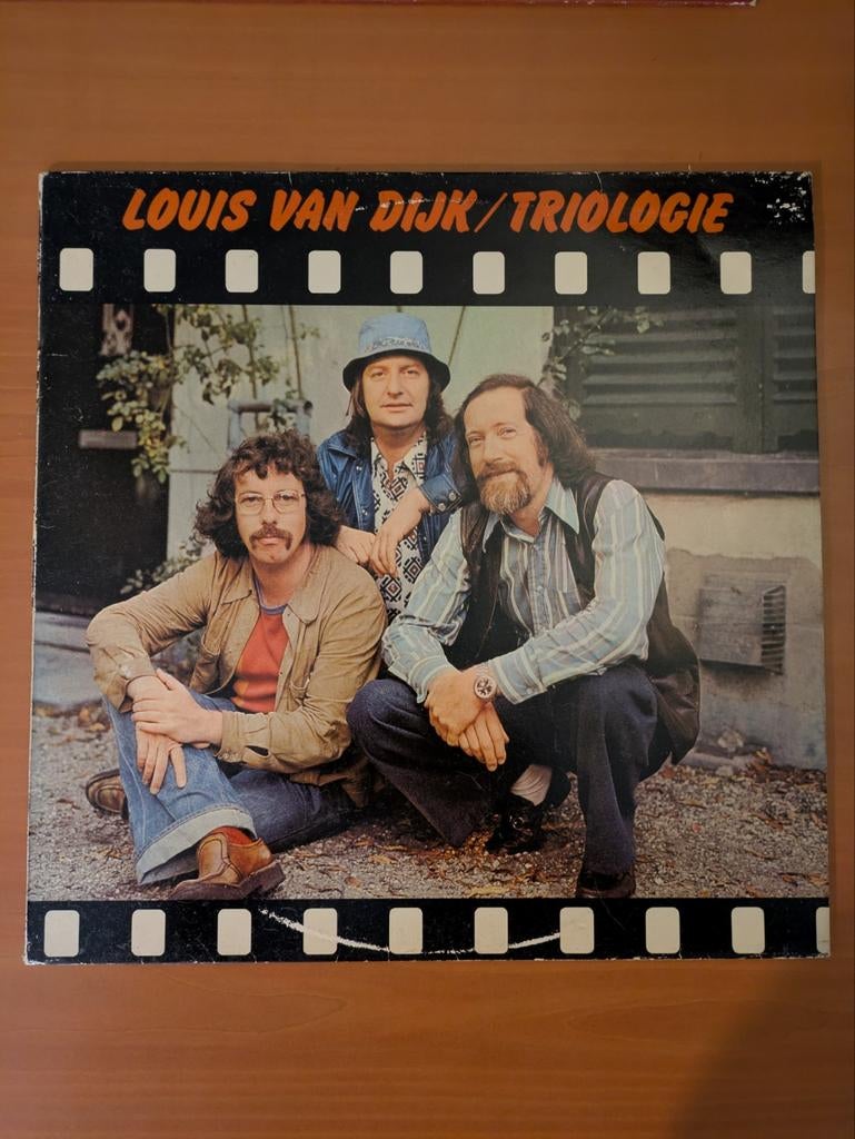 Louis van Dijk - Triologie lp, Cd's en Dvd's, Vinyl | Jazz en Blues, 1960 tot 1980, Gebruikt, Ophalen of Verzenden, 12 inch