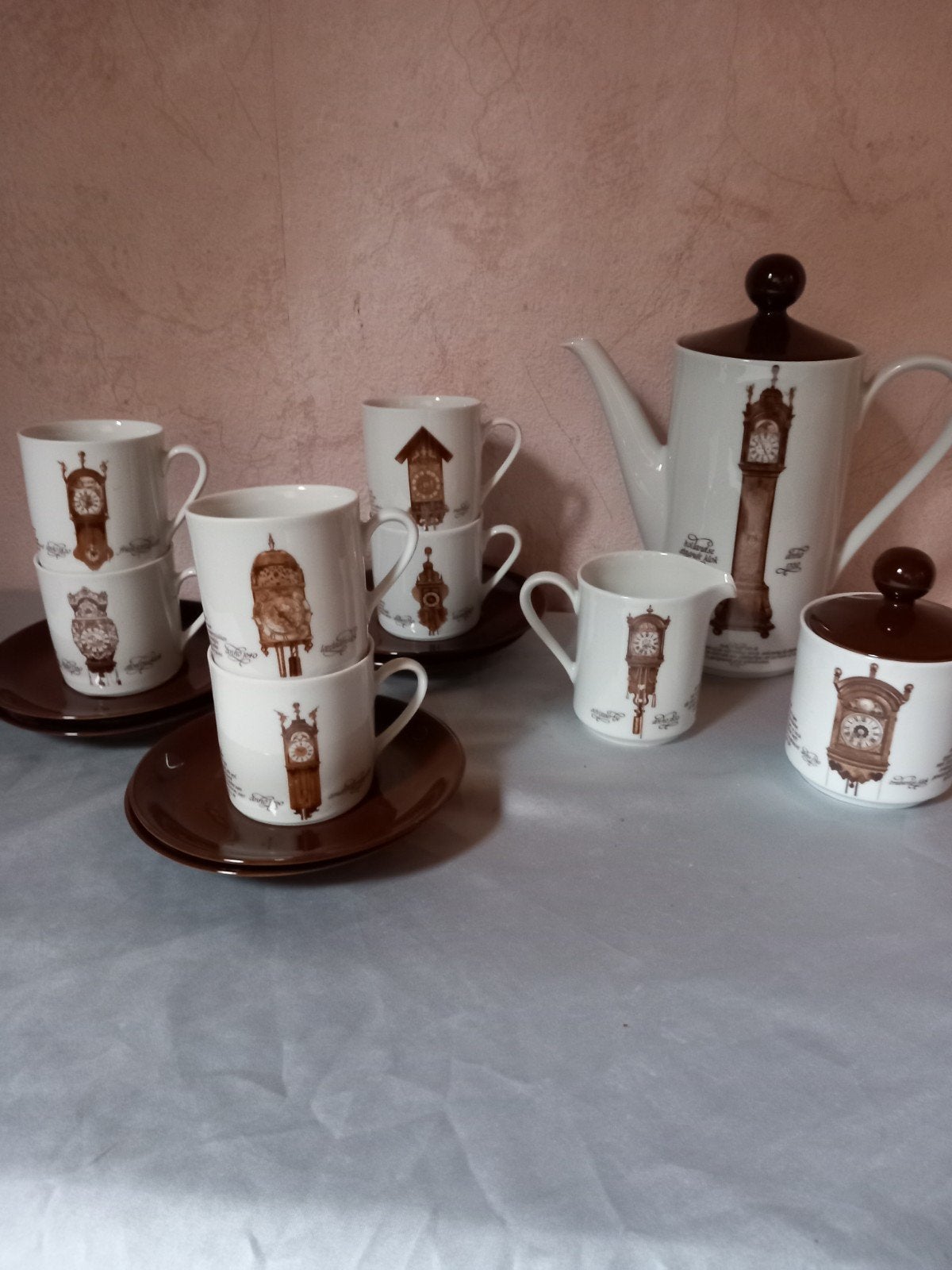 9 delig klokkenservies, Ophalen of Verzenden
