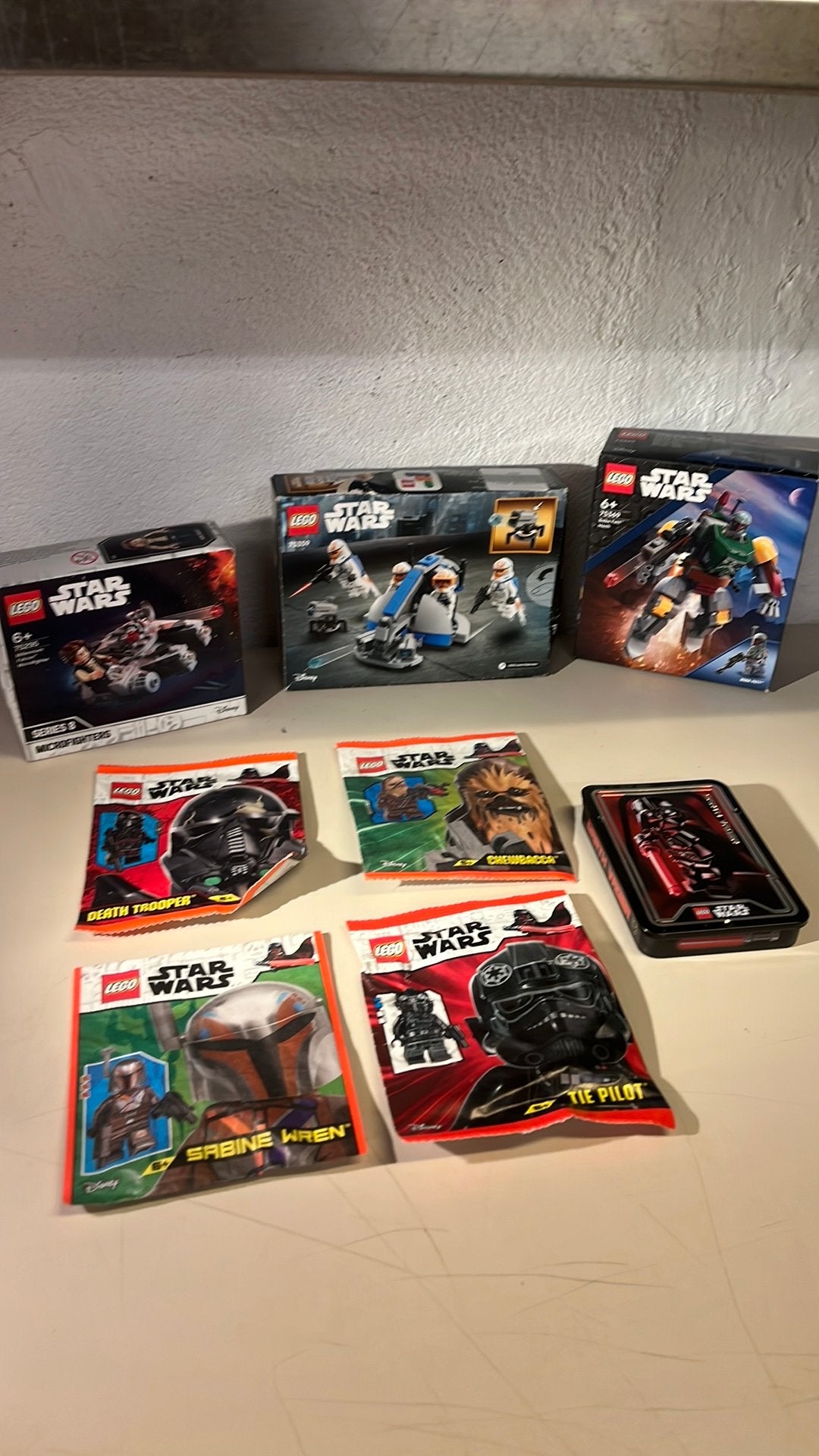 Star wars lego setjes allemaal nieuw in verpakking, Ophalen of Verzenden, Zo goed als nieuw