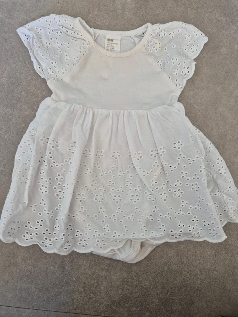 Romper jurkje H&M maat 62, Kinderen en Baby's, Babykleding | Maat 62, Meisje, Jurkje of Rokje, H&M, Ophalen of Verzenden