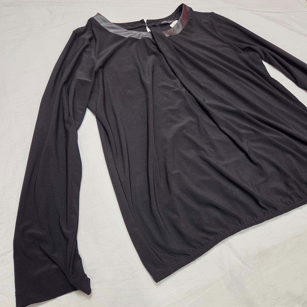 Zwart shirt met lange mouwen, maat XXL, Kleding | Dames, Zwart, Maat 46/48 (XL) of groter, Ophalen of Verzenden, Lange mouw
