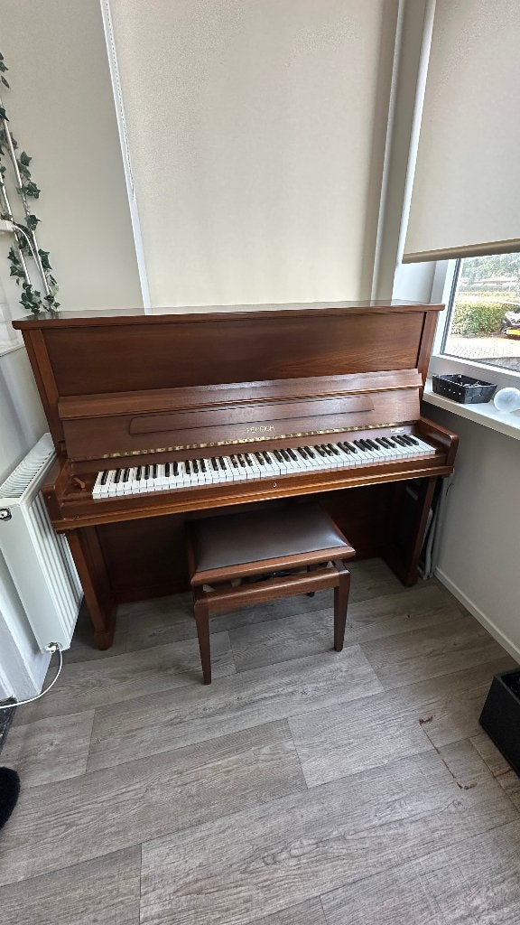 Feurich 123 Piano - Origineel Langlau (1979), Muziek en Instrumenten, Ophalen, Gebruikt, Bruin, Piano