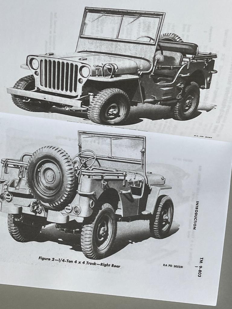 Willys-Overland MB and Ford Model GPW Jeep vTM 9-803, Ophalen of Verzenden