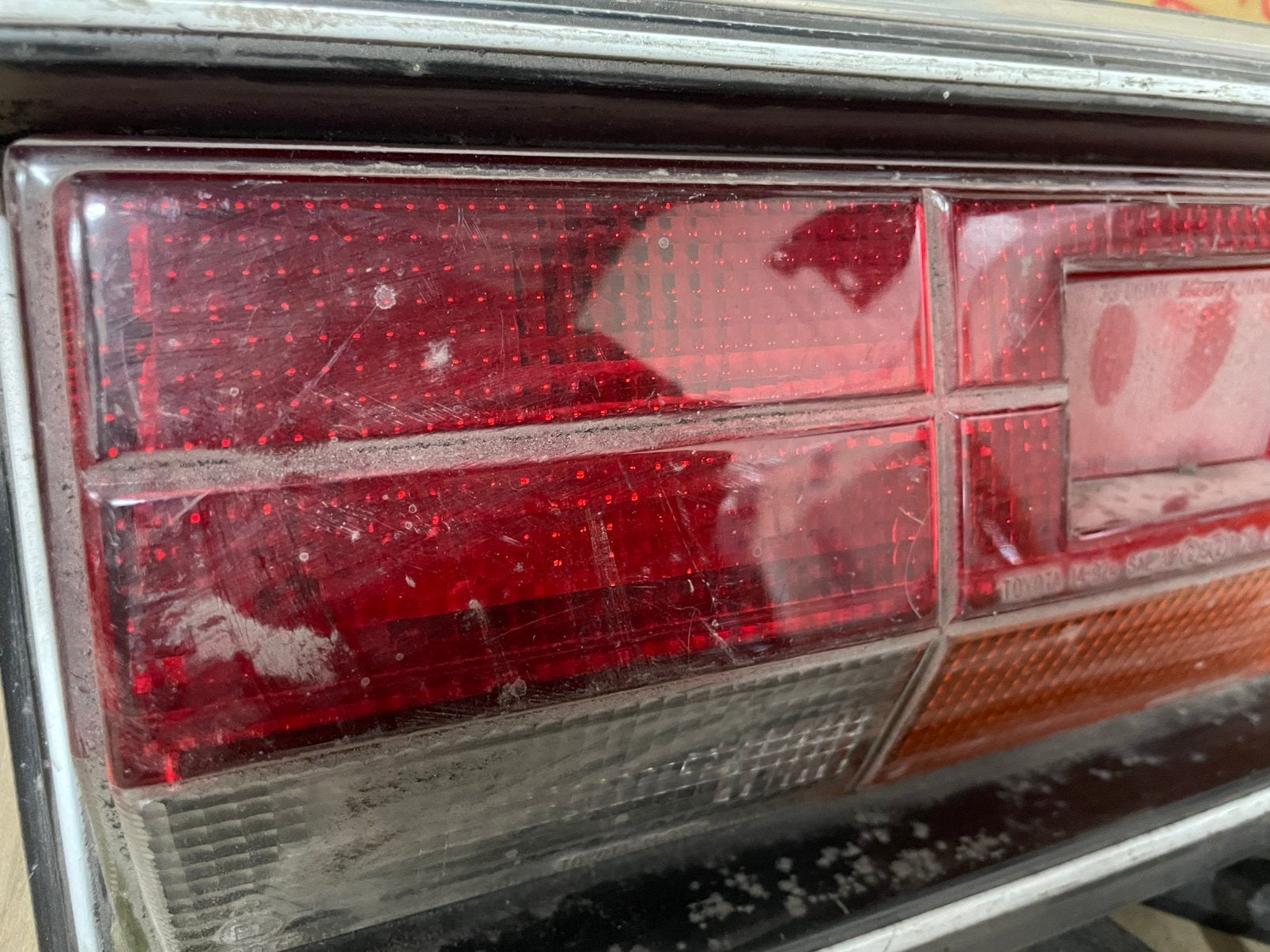 Toyota celica ta40 ra40 coupe set achterlichten gebruikt, Ophalen of Verzenden, Toyota