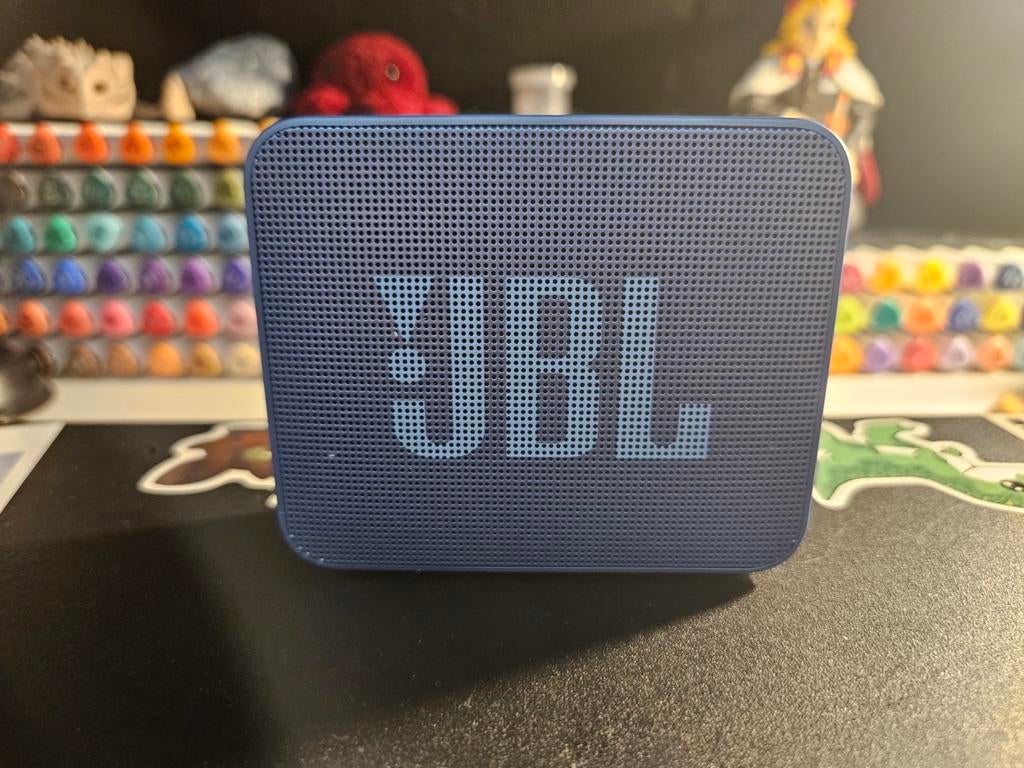 JBL GO essential klein speakertje blauw, Ophalen of Verzenden, Zo goed als nieuw, Digitaal