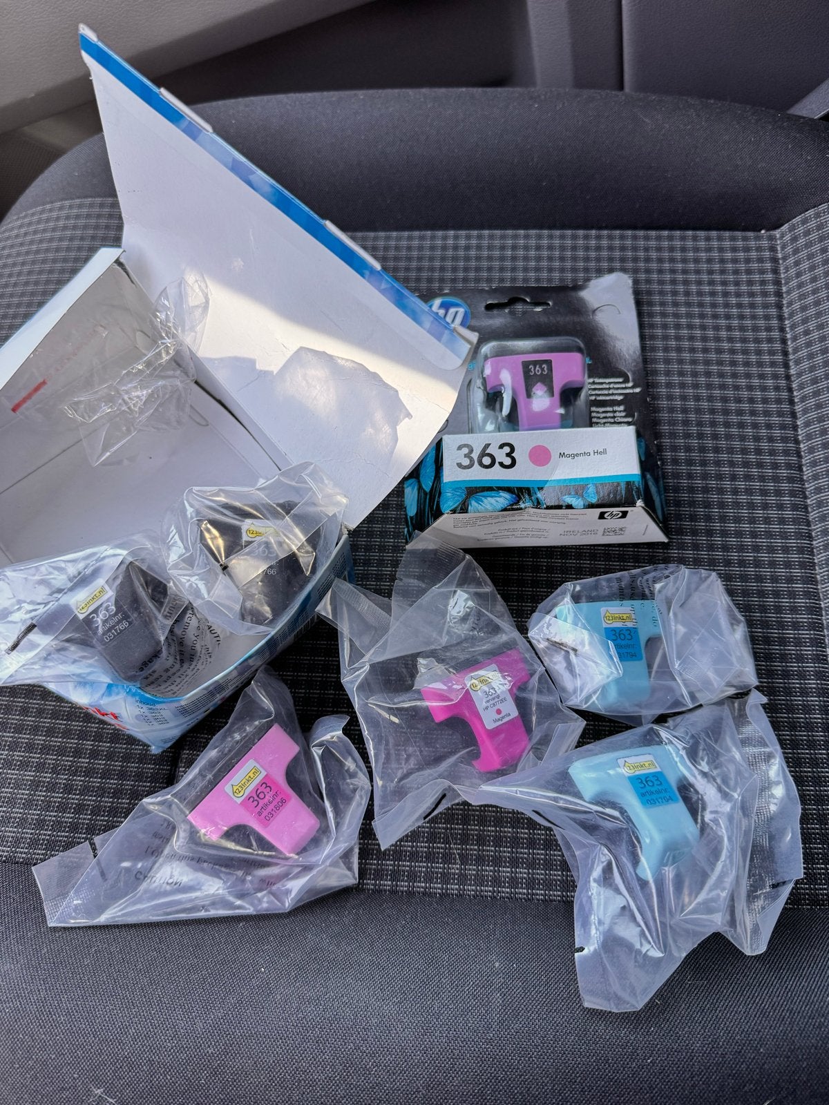 HP 363 Inktpatronen - Nieuw, Computers en Software, Printerbenodigdheden, Ophalen of Verzenden, Gebruikt, Cartridge