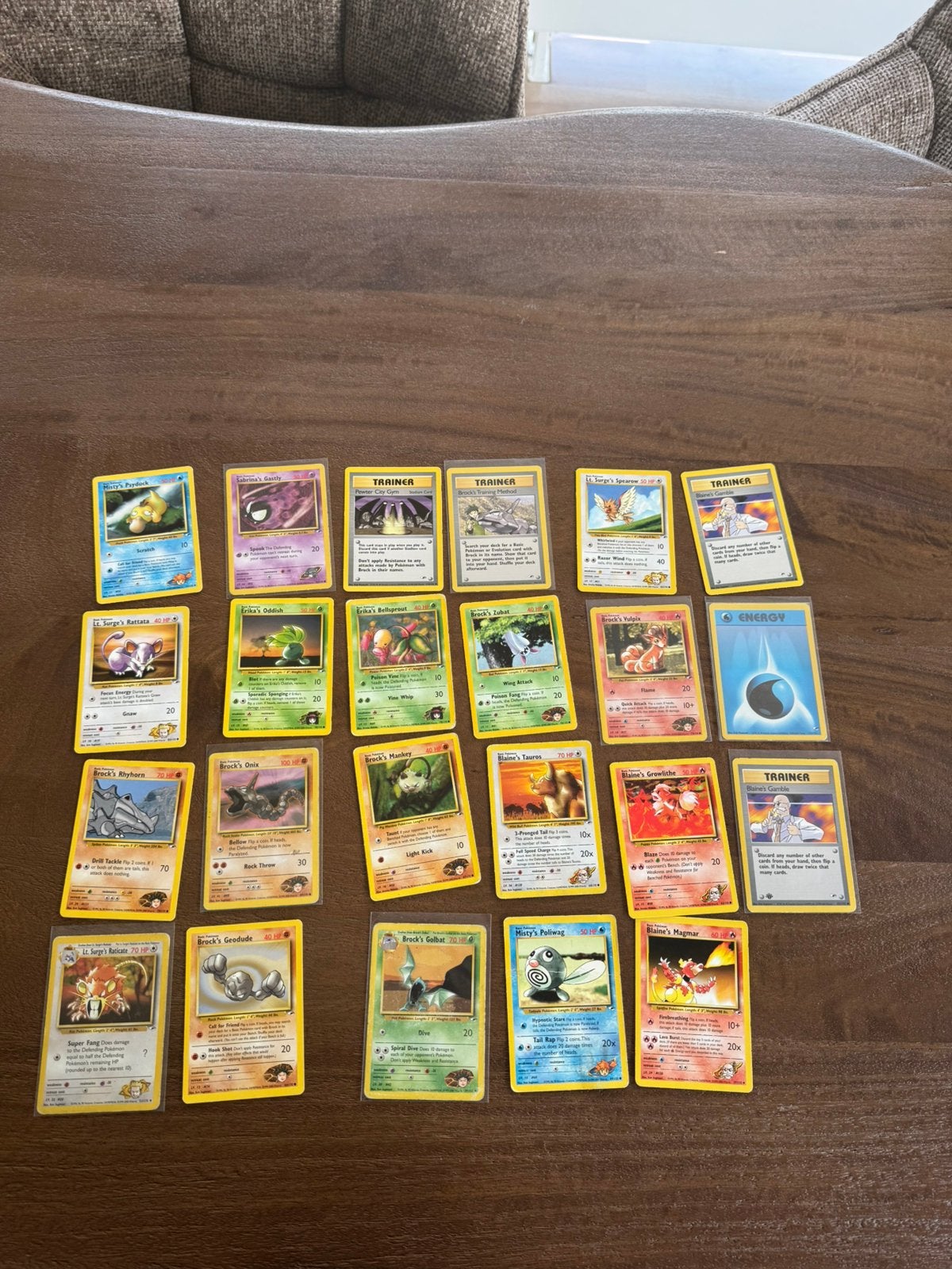 Gym Heroes | 23 kaarten inc 1st edition | Pokemon TCG, Ophalen of Verzenden, Zo goed als nieuw