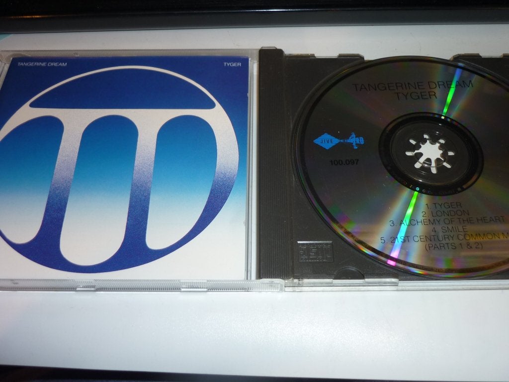 Tangerine Dream de cd tyger, Verzenden, Zo goed als nieuw, Poprock