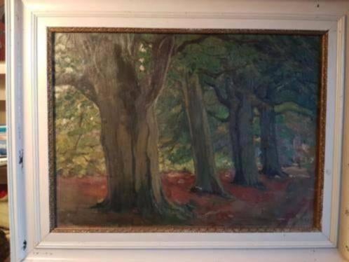 Uniek schilderij Fonger Frans de Haas (1876-1961) Scheen., Ophalen