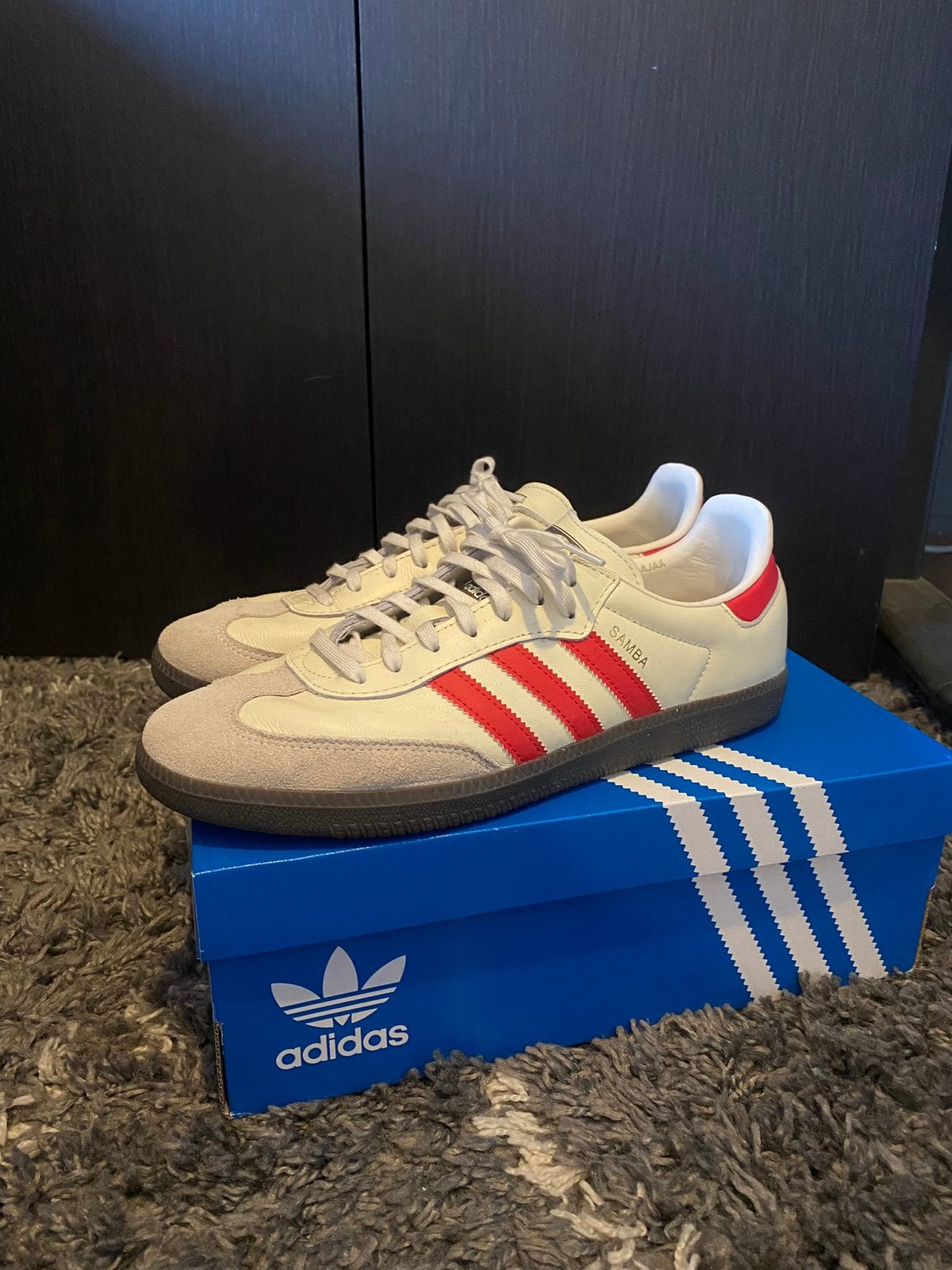 Adidas samba x Ajax, Kleding | Heren, Schoenen, Wit, Ophalen of Verzenden, Sneakers of Gympen, Zo goed als nieuw