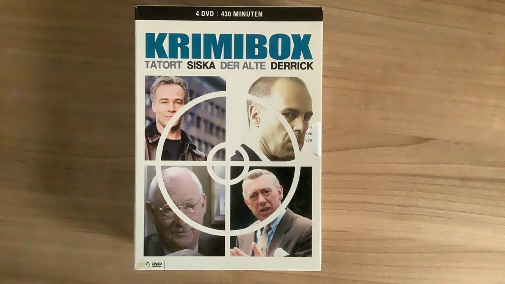 Krimibox, Cd's en Dvd's, Dvd's | Tv en Series, Vanaf 16 jaar, Verzenden, Zo goed als nieuw