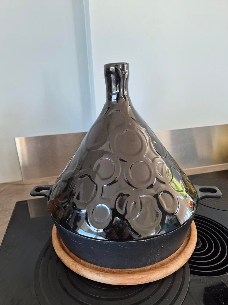 Tajine 30 cm - Aardewerk deksel, Ophalen, Gebruikt, Overige materialen, Overige typen