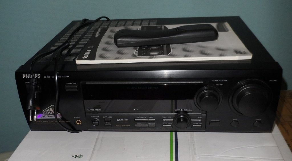 Stereo receiver/versterker Phillips, Audio, Tv en Foto, Stereo-sets, Zo goed als nieuw, Philips, Ophalen