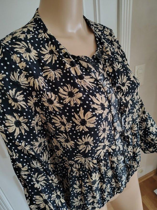 leuke blosue van zara, Kleding | Dames, Blouses en Tunieken, Zo goed als nieuw, Maat 36 (S), Verzenden
