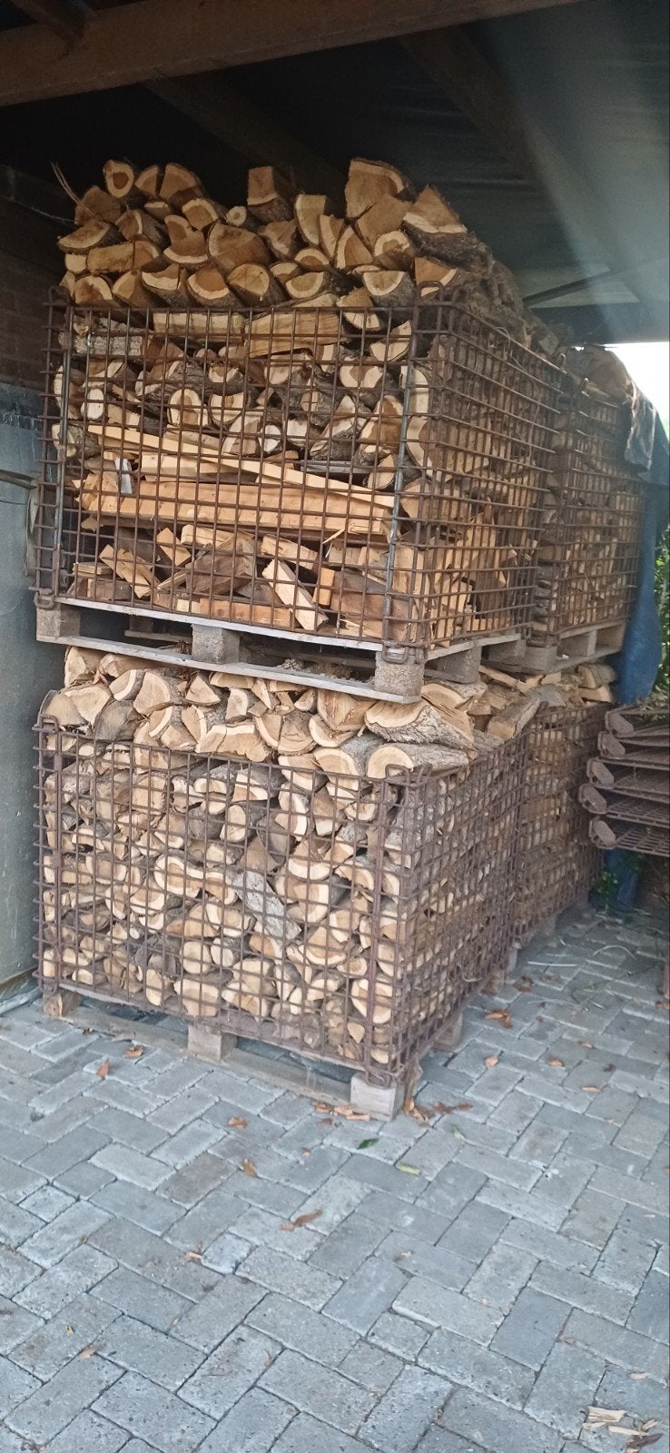 Gaas containers, Minder dan 3 m³, Ophalen