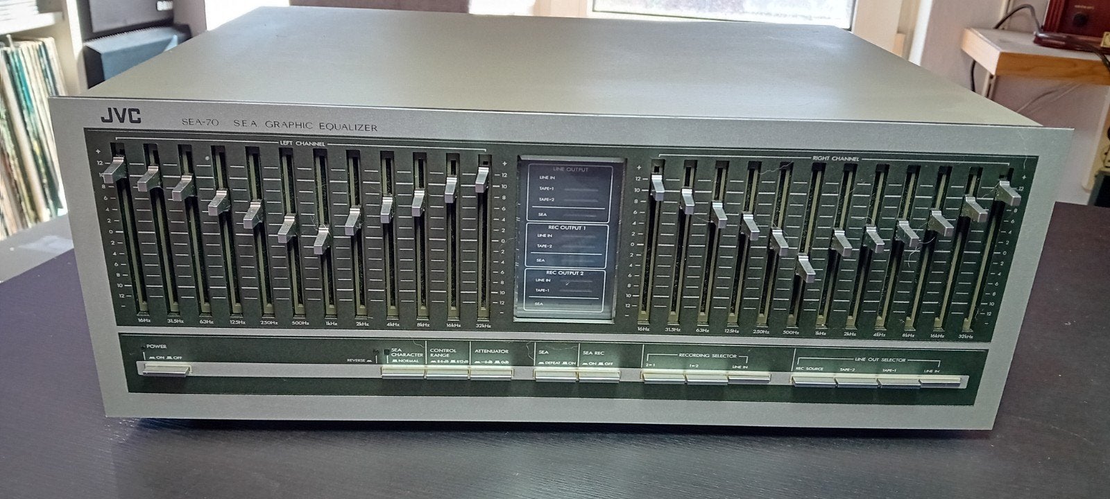 JVC SEA-70 Grafische Equalizer - Zeer Goede Staat, Ophalen of Verzenden, Zo goed als nieuw, JVC