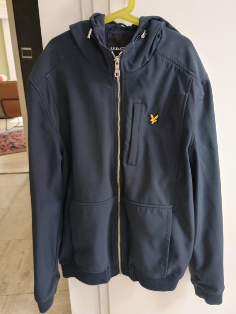 Lyle & Scott jas maat S voor jongen, Blauw, Overige maten, Ophalen of Verzenden, Lyle & Scott