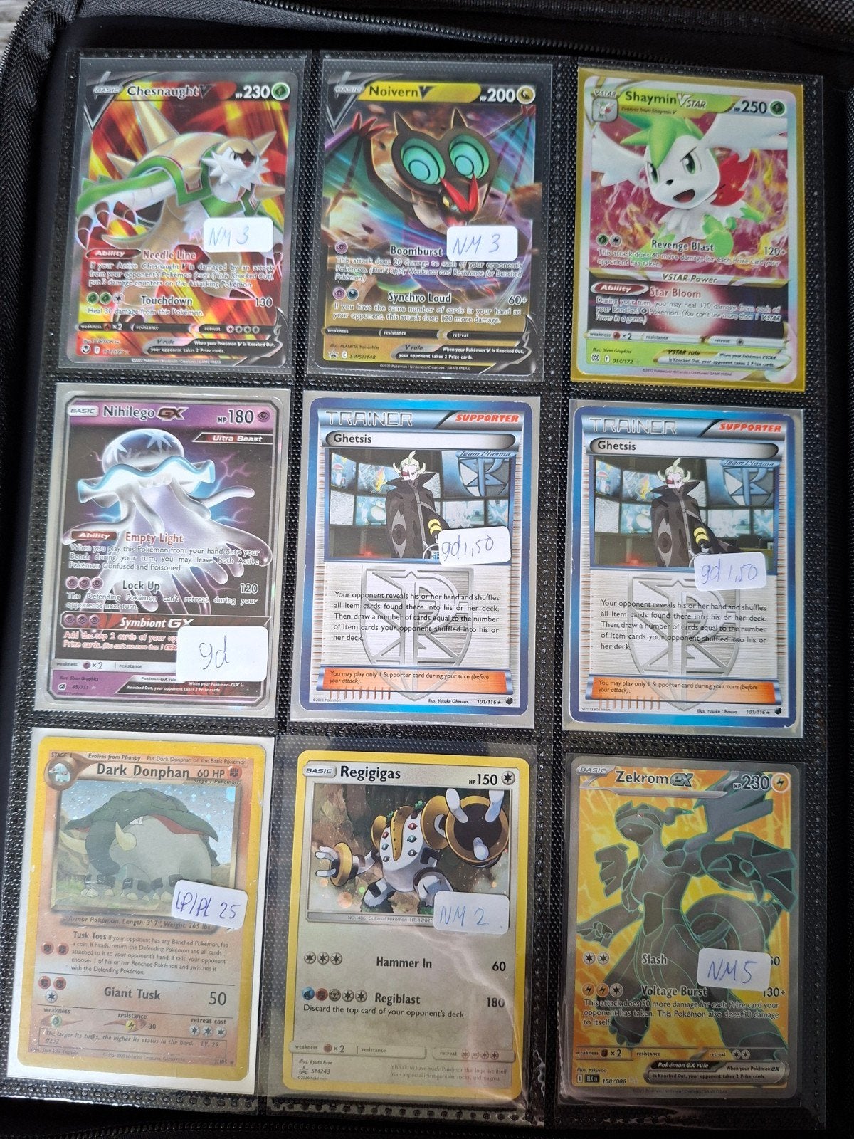 Pokémon kaarten collectie - Diverse zeldzaamheden, Ophalen of Verzenden, Zo goed als nieuw, Meerdere kaarten