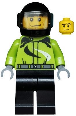 LEGO City cty0475 Monster Truck Driver, Racing Suit with