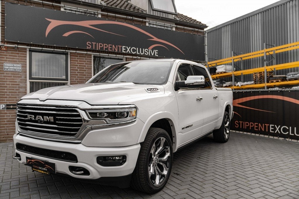 Dodge RAM RAM 1500 LONGHORN, Auto's, Navigatiesysteem, Wit, Origineel Nederlands, Bedrijf