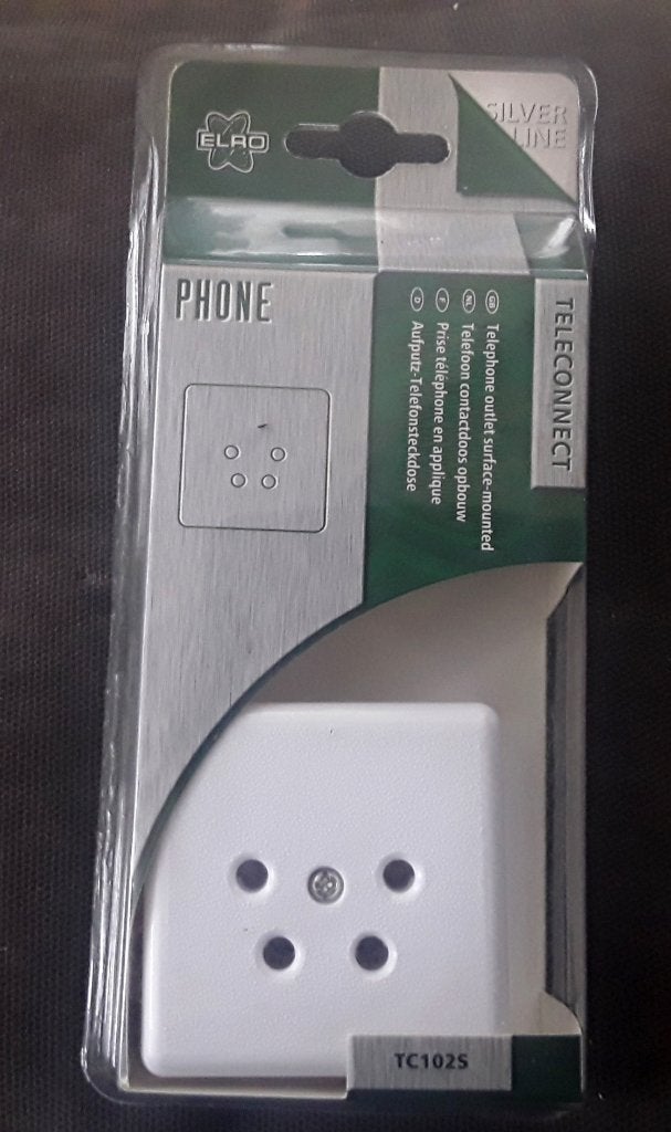 Telefoon contactdoos opbouw - nieuw, Ophalen of Verzenden, Nieuw, Overige typen