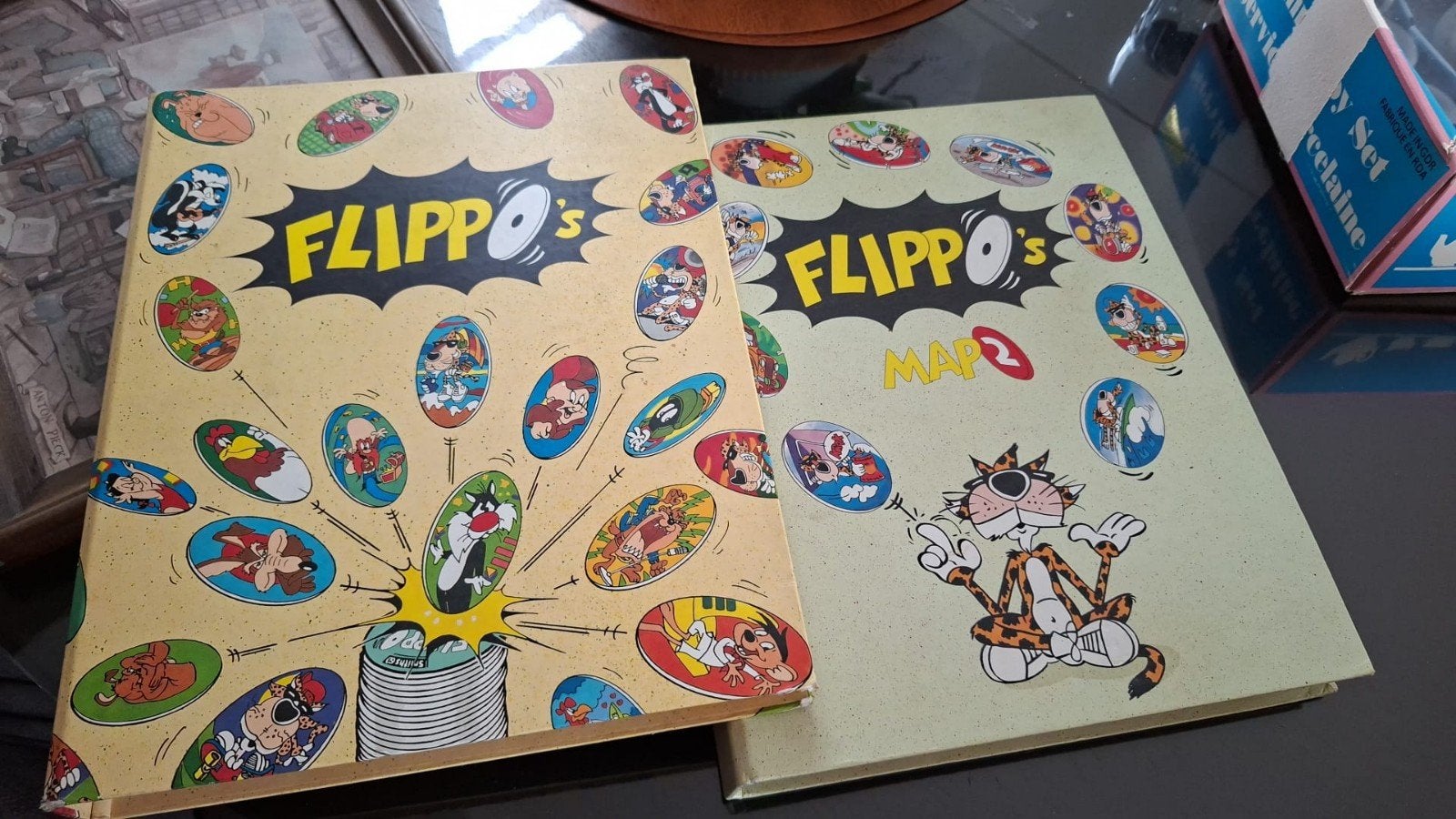 Flippo's verzamelmappen - Looney Tunes, Ophalen of Verzenden, Looney Tunes, Map, Album of Poster, Met verzamelmap(pen)