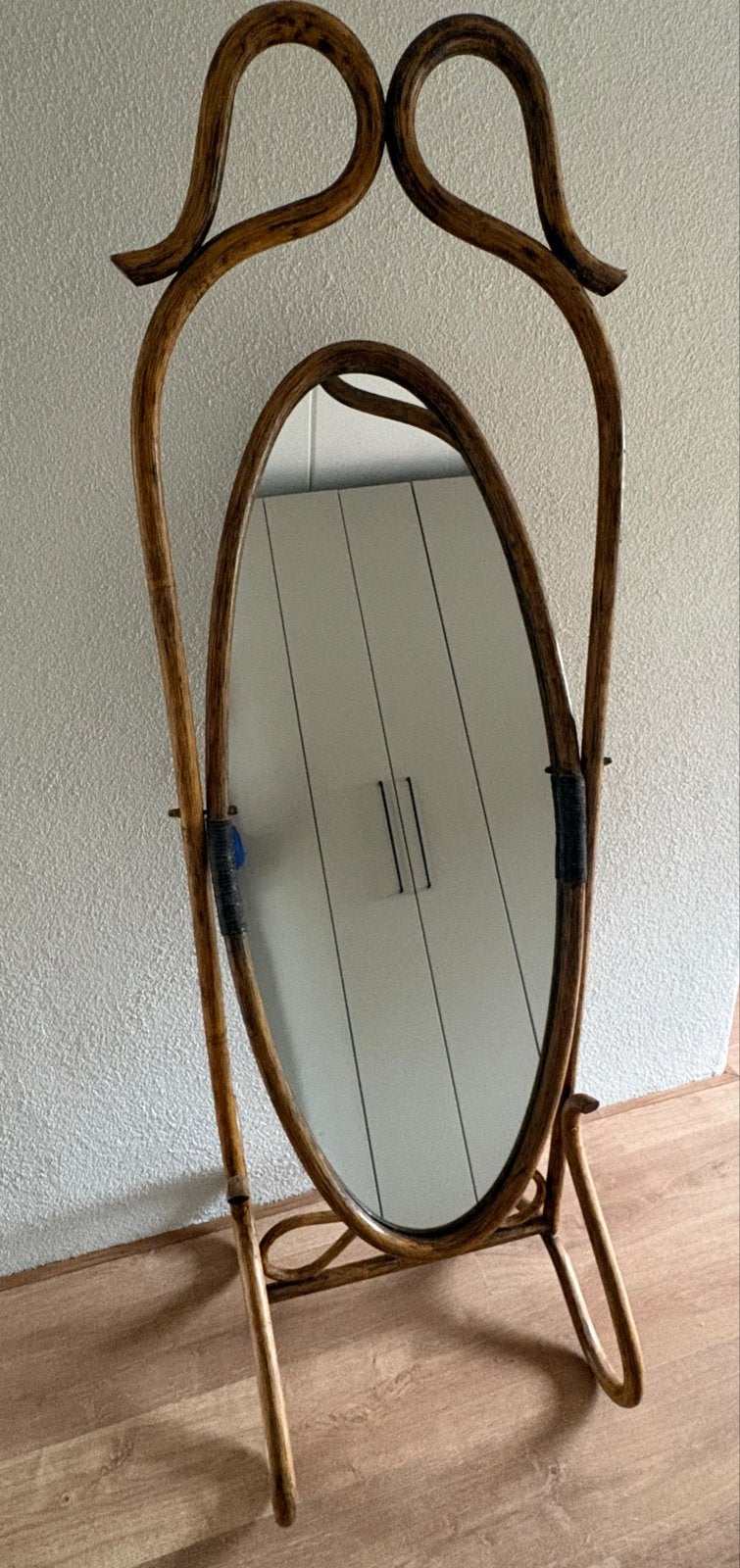 Gratis spiegel 180x60 cm - staand model, Ophalen, Gebruikt, 50 tot 75 cm, 150 tot 200 cm