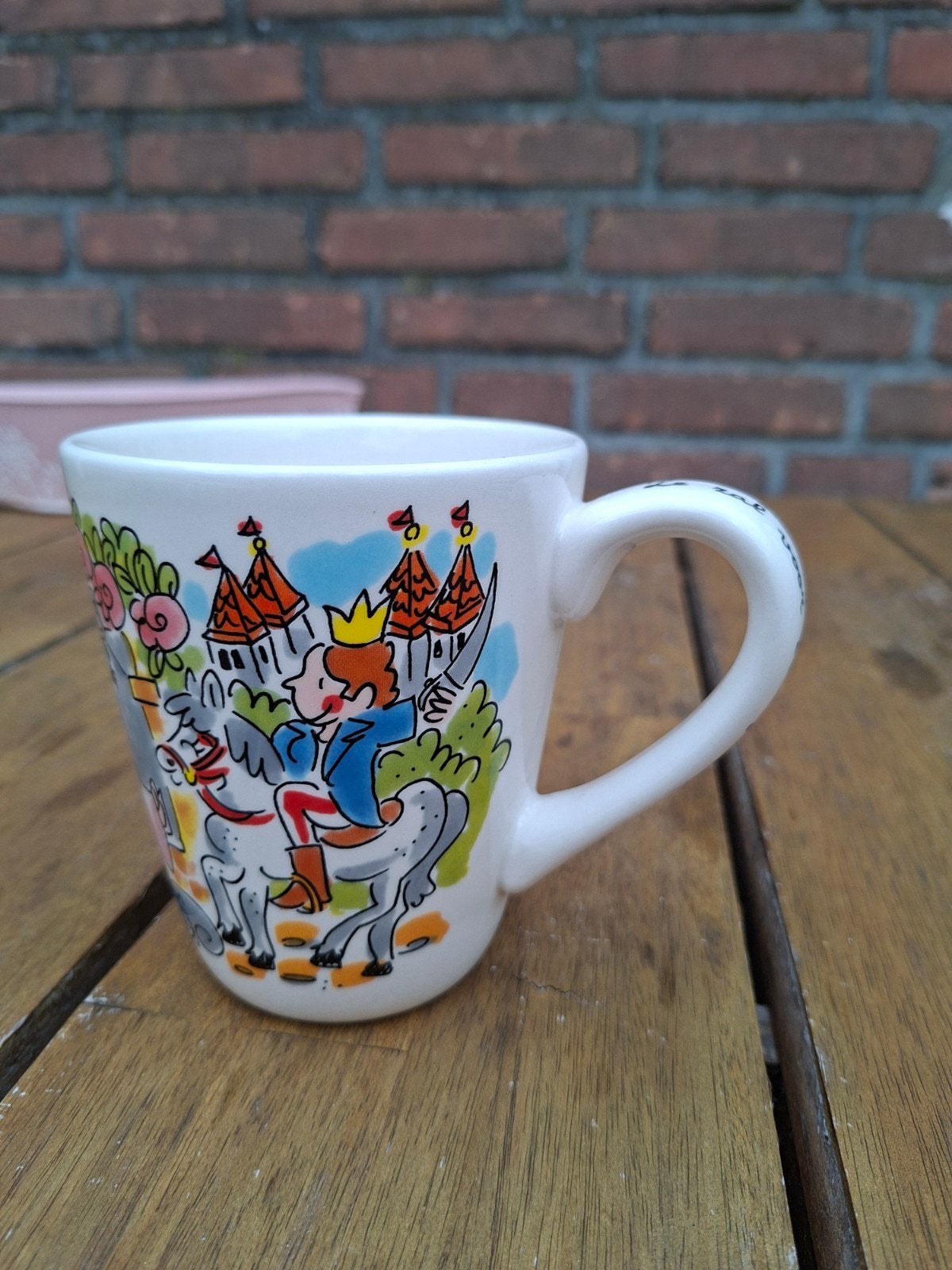Blond Amsterdam Efteling mok, Huis en Inrichting, Keuken | Servies, Zo goed als nieuw, Aardewerk, Blond Amsterdam, Mok