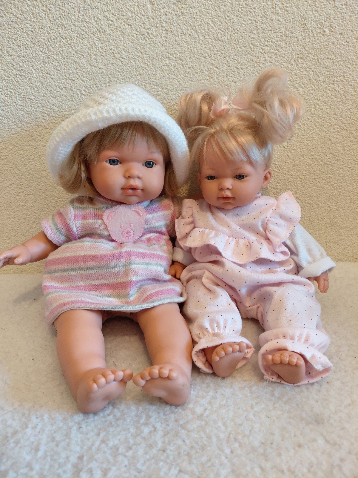 2 Leuke Meisjes Poppen van Llorens 💕, Kinderen en Baby's, Ophalen of Verzenden, Gebruikt, Overige typen