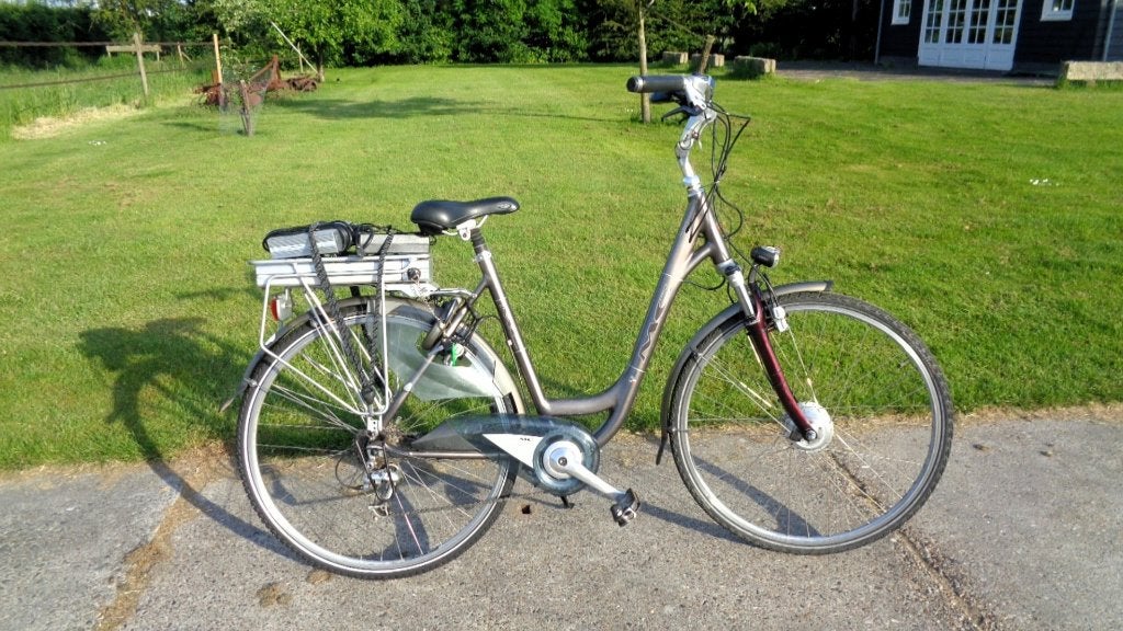 Multicycle Active elektrische fiets -9 versn./53 fr./28 inch, Gebruikt, 51 tot 55 cm, 30 tot 50 km per accu, Ophalen