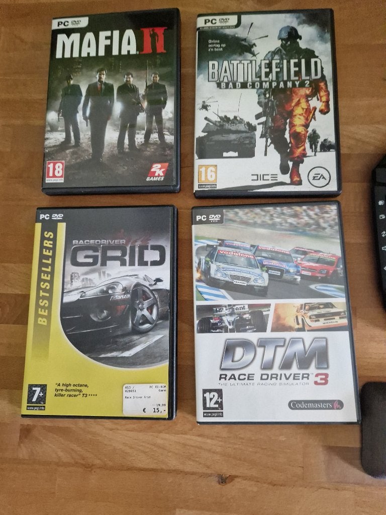 Diverse pc games, Spelcomputers en Games, Games | Pc, 1 speler, Racen en Vliegen, Ophalen of Verzenden, Zo goed als nieuw