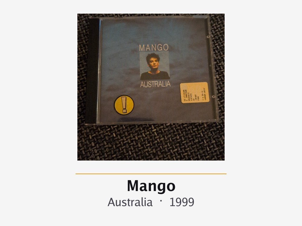 Mango - Australia (CD, 1999), Gebruikt, Ophalen of Verzenden, Reissue, Synthpop