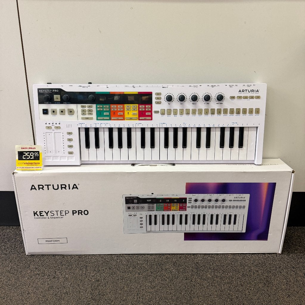 Arturia KeyStep Pro MIDI keyboard&sequencer | doos | 417686, Ophalen of Verzenden, Gebruikt, 61 toetsen, Overige merken