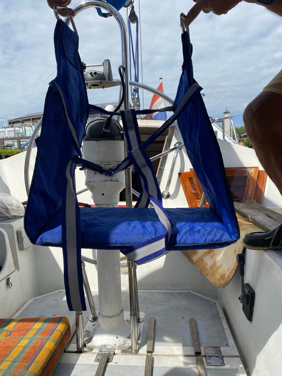 Lalizas bootstoel/zitje voor in de mast, Ophalen of Verzenden, Gebruikt, Gereedschap