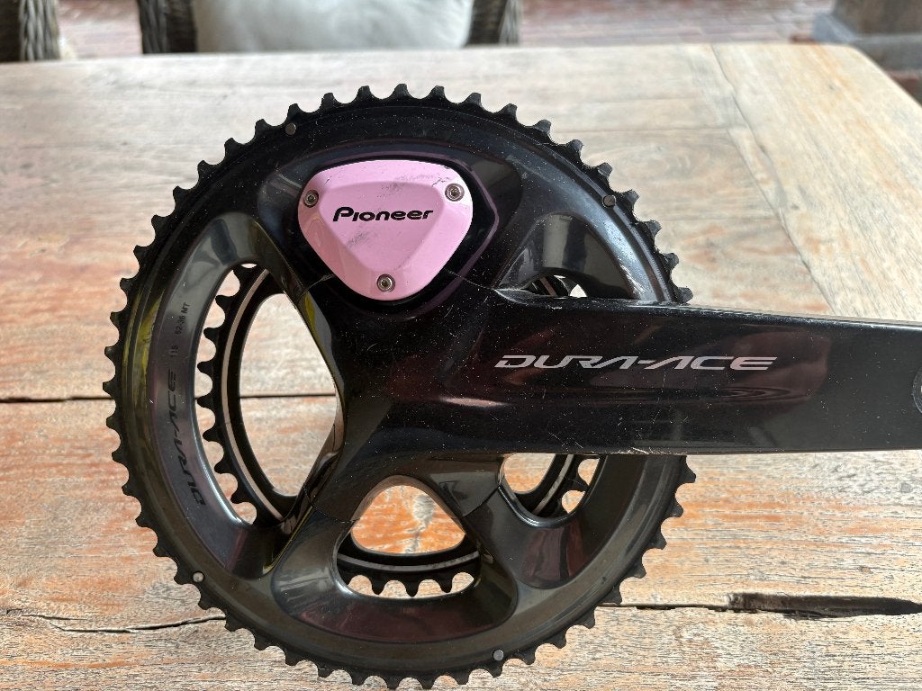 Pioneer power meter Dura Ace Crank, Fietsen en Brommers, Fietsonderdelen, Crankstel of Pedalen, Gebruikt, Overige materialen, Ophalen of Verzenden
