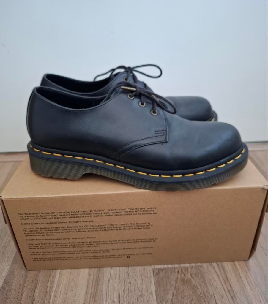 Dr Martens 1461, Kleding | Dames, Schoenen, Ophalen of Verzenden, Zo goed als nieuw, Zwart