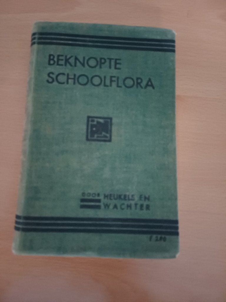 Beknopte schoolflora, Gelezen, Bloemen, Planten en Bomen, Ophalen of Verzenden, Heukels en Wachter
