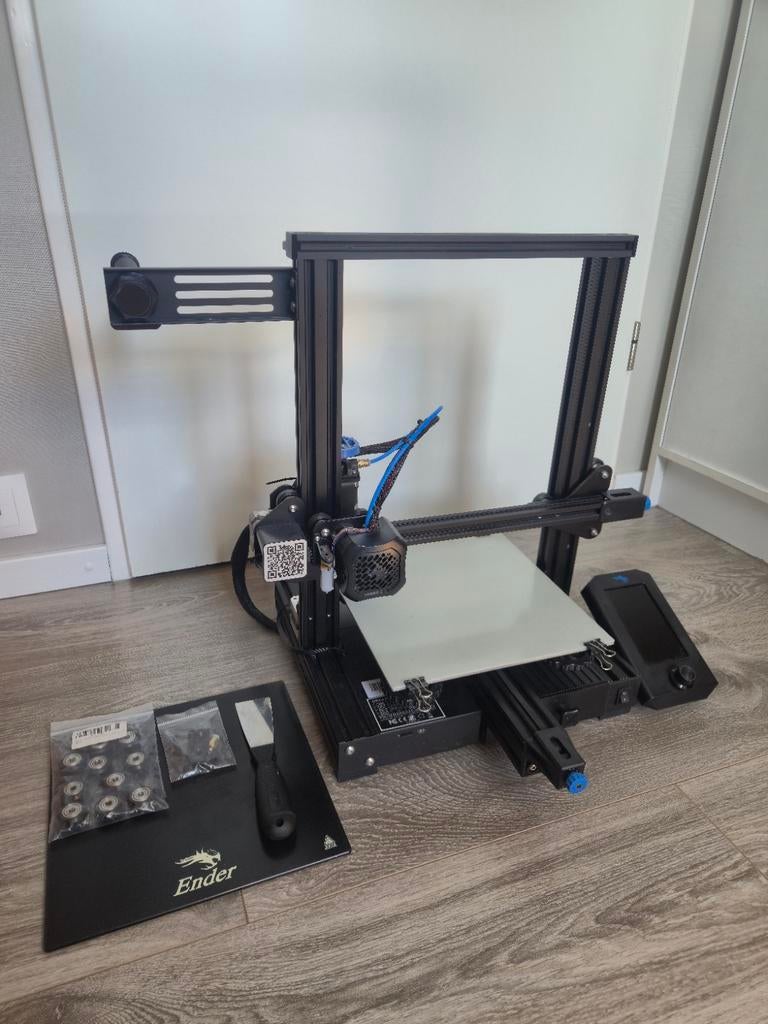 Creality Ender 3 V2 3D printer, Computers en Software, 3D Printers, Gebruikt, Filament, Ophalen of Verzenden